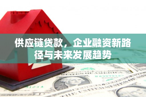 兴和供应链贷款，企业融资新路径与未来发展趋势