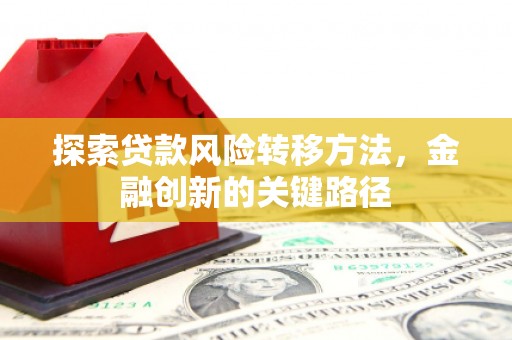 兴和探索贷款风险转移方法，金融创新的关键路径