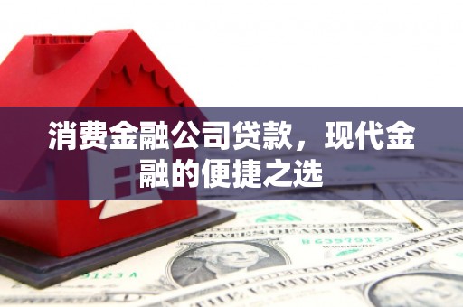 兴和消费金融公司贷款，现代金融的便捷之选