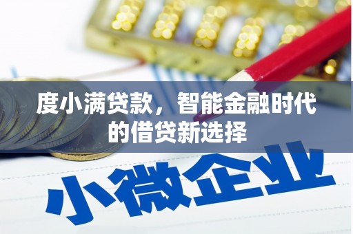 兴和度小满贷款，智能金融时代的借贷新选择