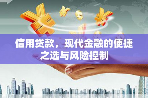 兴和信用贷款，现代金融的便捷之选与风险控制