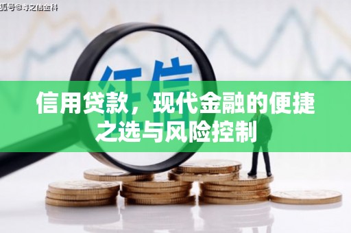 兴和信用贷款，现代金融的便捷之选与风险控制