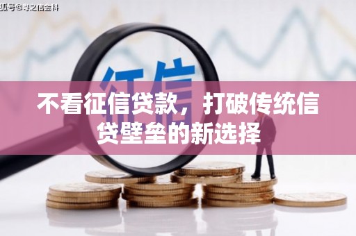 兴和不看征信贷款，打破传统信贷壁垒的新选择