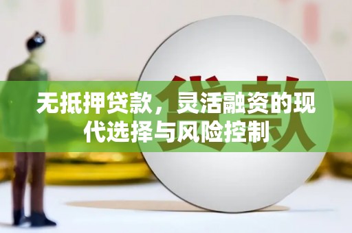 兴和无抵押贷款，灵活融资的现代选择与风险控制