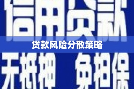 兴和贷款风险分散策略