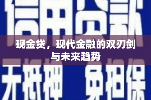兴和现金贷，现代金融的双刃剑与未来趋势