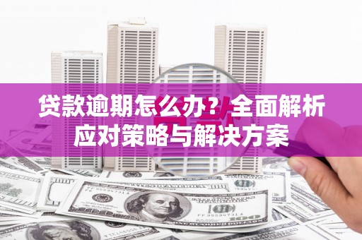 兴和贷款逾期怎么办？全面解析应对策略与解决方案