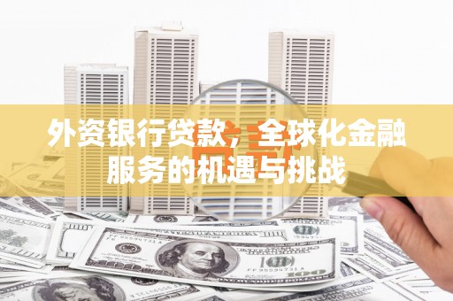 兴和外资银行贷款，全球化金融服务的机遇与挑战
