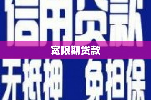 兴和宽限期贷款