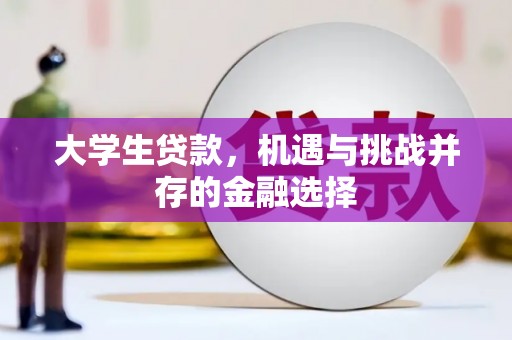 兴和大学生贷款，机遇与挑战并存的金融选择