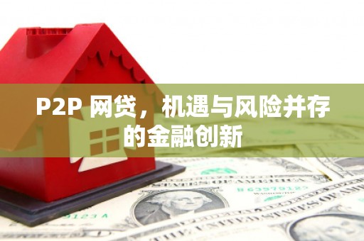 兴和P2P 网贷，机遇与风险并存的金融创新